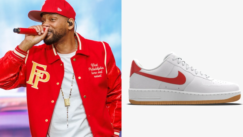 Will Smith’s Custom Air Force 1 Sneakers Take the Stage in Germany Will Smith performs live onstage during the "Based On A True Story" Summer Tour at Stadtpark Open Air on Sunday in Hamburg, Germany.
