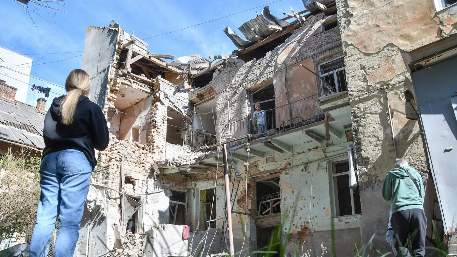 Russian drone and cruise missile attacks kill at least 2 in Ukraine