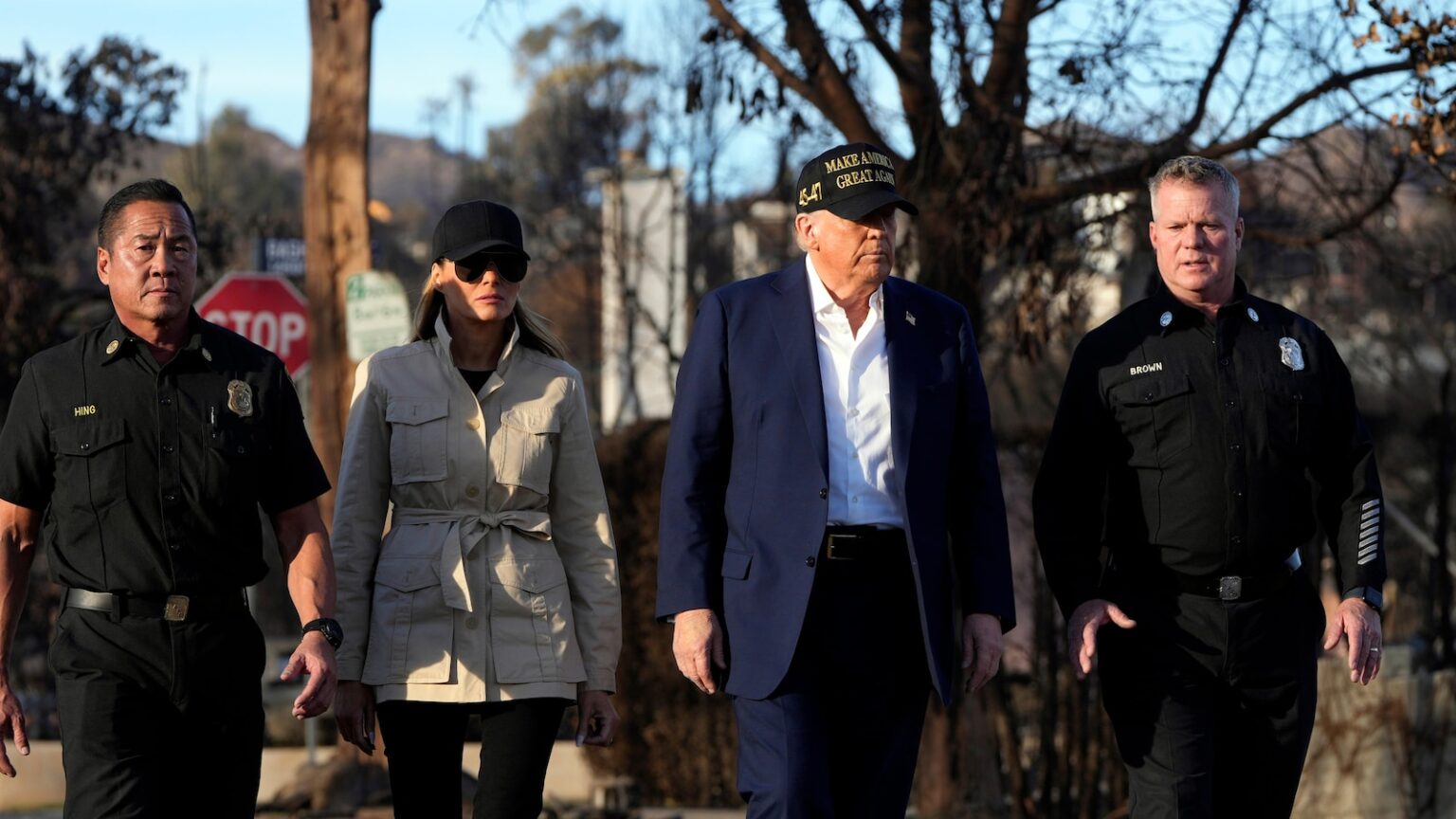 Trump's pace of early travel largely mirrors Biden's, but with more sports events and golf