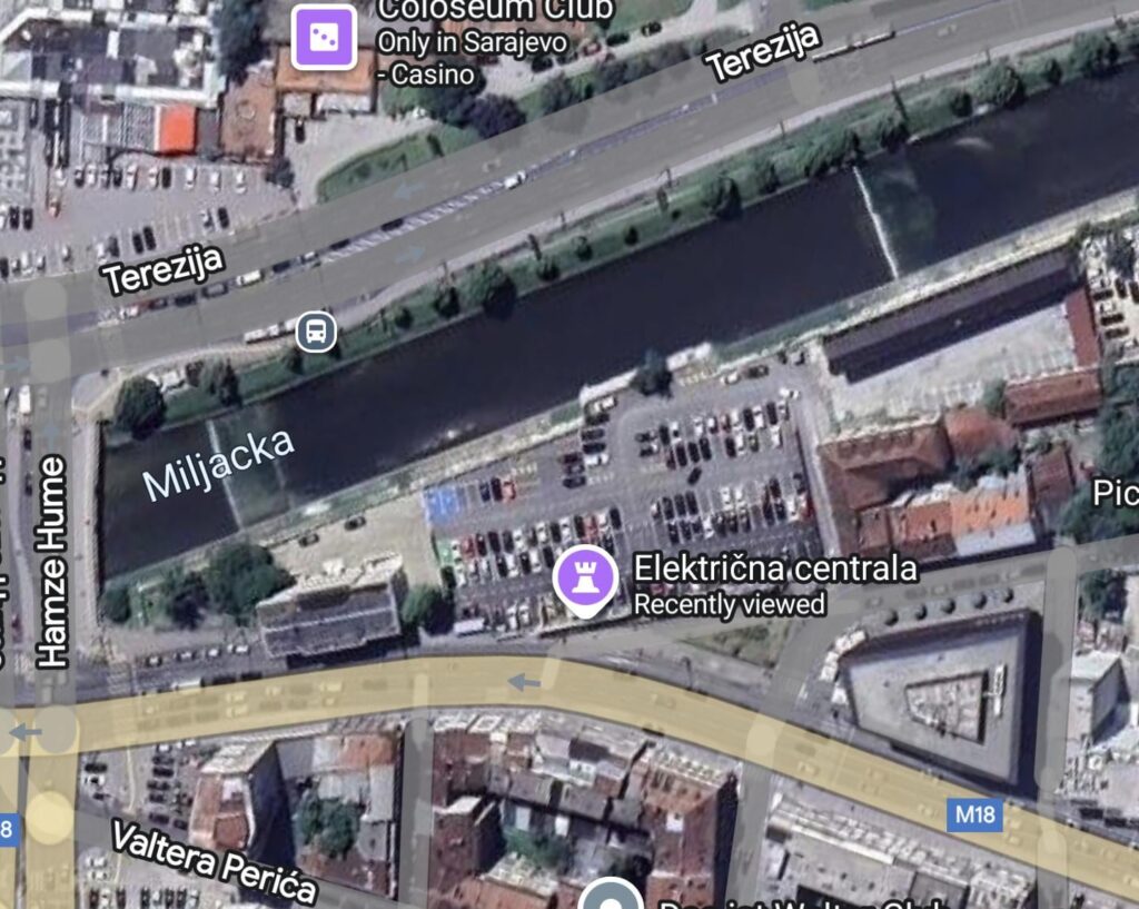 Does anyone know that by accident who holds this parking across the scanderery?