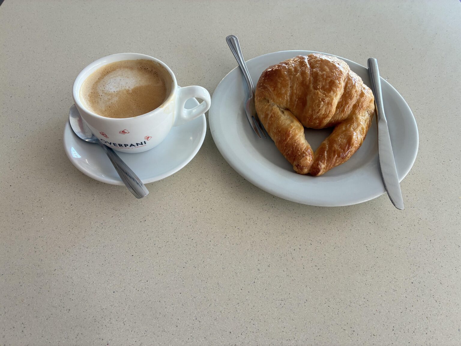 Croissant milk coffee 🥐 Croissant milk coffee 🥐