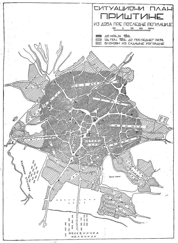 Pristina map (1951)