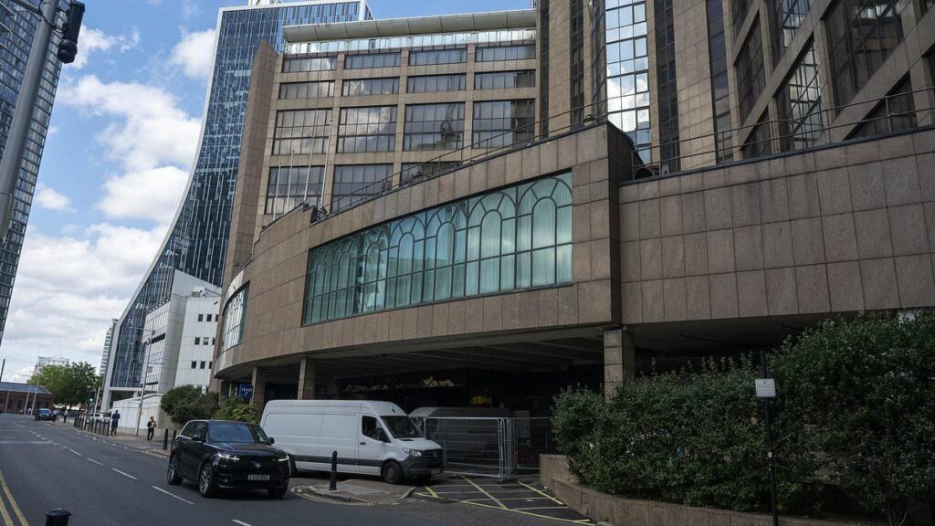 Daughter 'tried to storm migrant hotel with a meat cleaver' after she found asylum seeker from there in her blind mother's flat 'moving his hand over his groin', court hears
