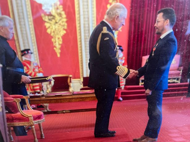 Smejo Beso was honoured for his work with the Holocaust Trust