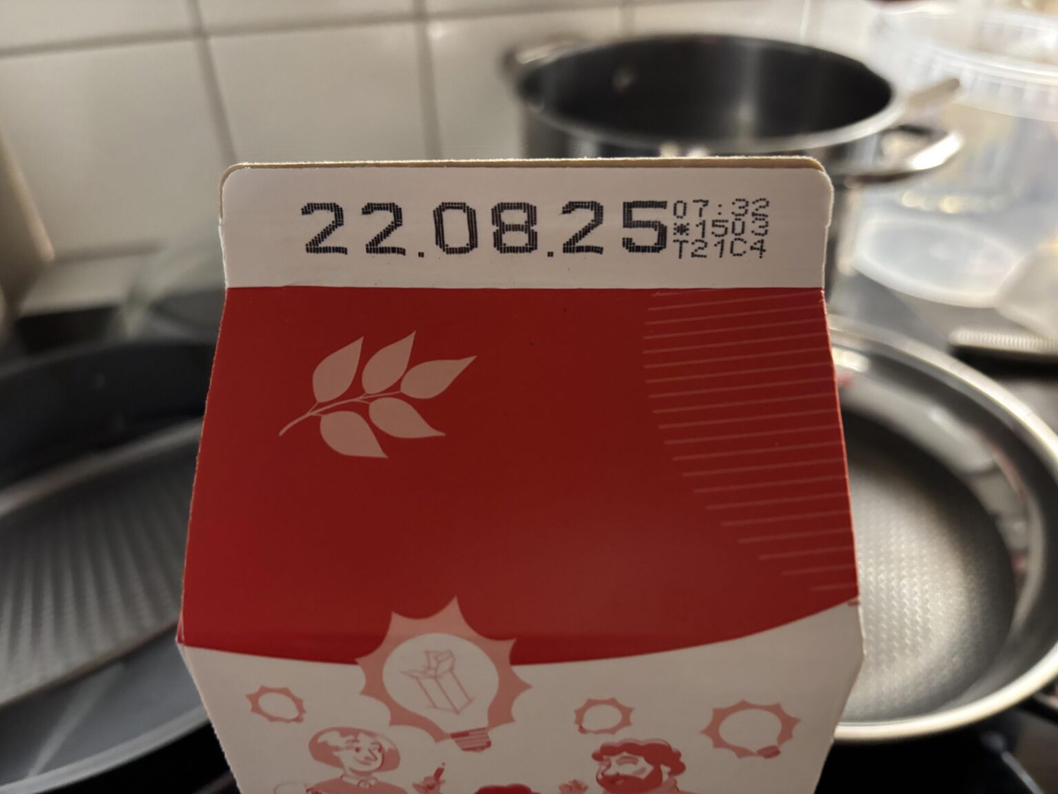 Did anyone have a bad batch of Q Melk before?