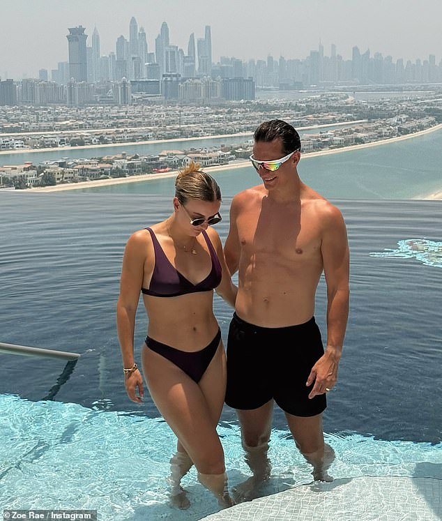 And despite staying in a huge sea view room at the Radisson Blu, a five-star hotel, they decided to leave early and jet to Dubai instead