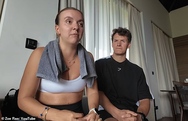 The fitness influencer had planned the trip to Indonesia with her husband Danny to celebrate their first wedding anniversary