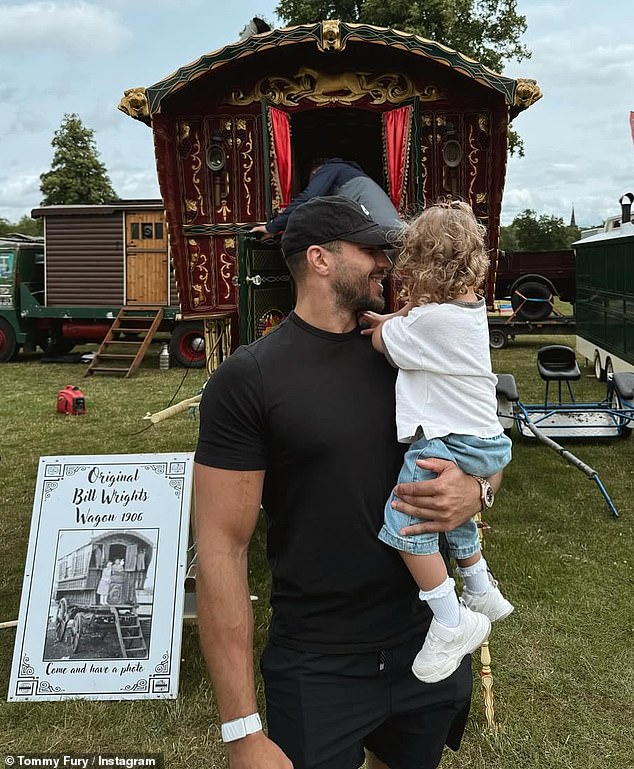 Tommy and Bambi pictured together