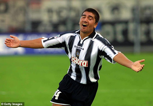 Pizzaro spent six highly productive years at Udinese before moving on to Inter Milan and Roma