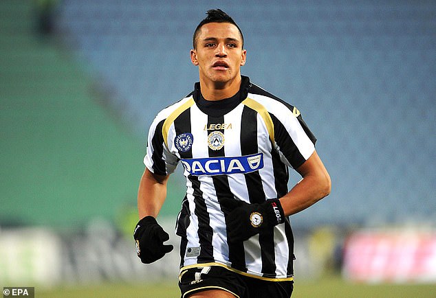 Alexis Sanchez made his name in Udine before moving on to Barcelona, Arsenal and beyond