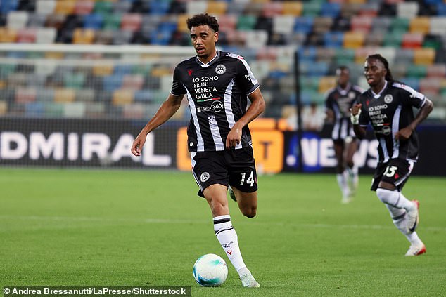French youngster Arthur Atta is another midfielder Udinese have high hopes for this season