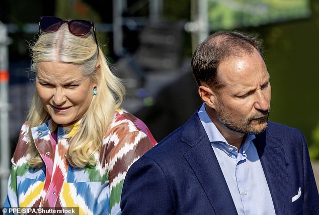 Crown Princess Mette-Marit and Crown Prince Haakon, who is the future King of Norway