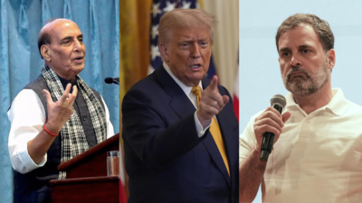 Evening newswrap: Rajnath mocks Trump for trying to hurt India's economy; BJP slams Rahul on Op Sindoor remarks and more