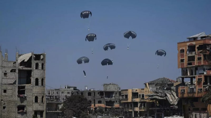 UAE and Jordan spearhead Gaza aid airdrop alongside France, Germany, Italy, and Spain UAE and Jordan spearhead Gaza aid airdrop alongside France, Germany, Italy, and Spain