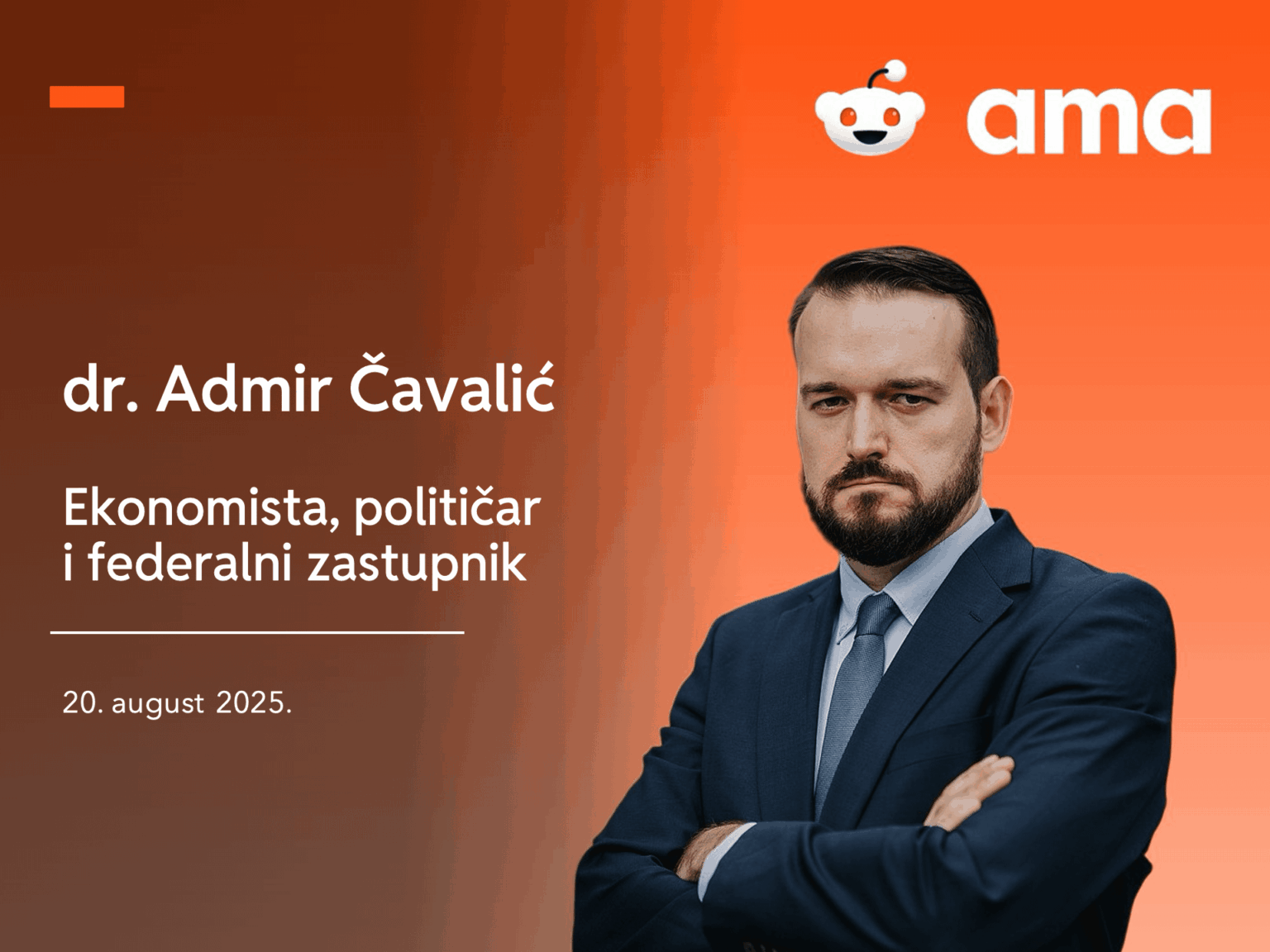AM Announcement: Dr. Admir Cavalic
