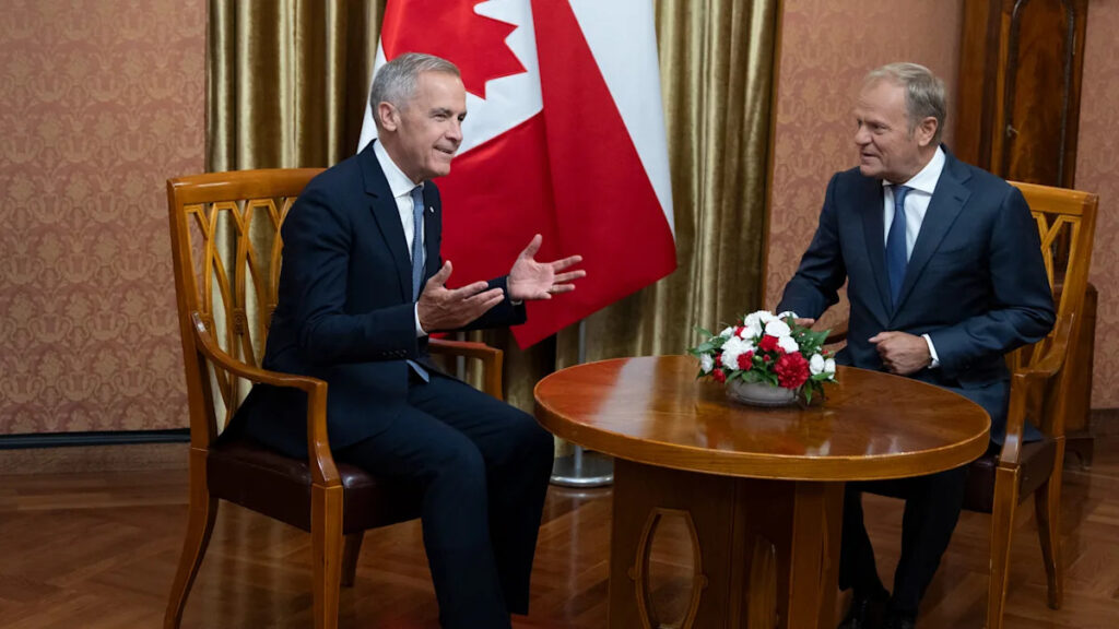 Carney strikes partnership with Poland to deepen defence and trade ties