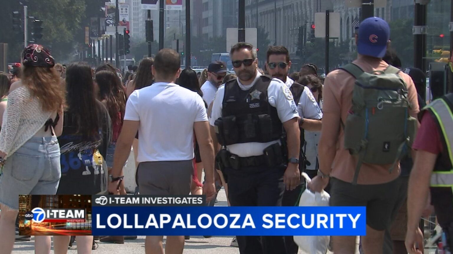 Heightened national threat environment influences security at Lollapalooza 2025 in Chicago's Grant Park