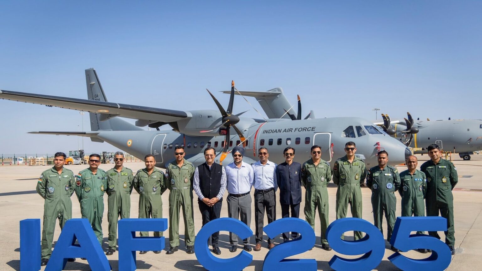 India receives final C-295 military aircraft from Spain; 40 to be manufactured locally | Latest News India India receives final C-295 military aircraft from Spain; 40 to be manufactured locally | Latest News India