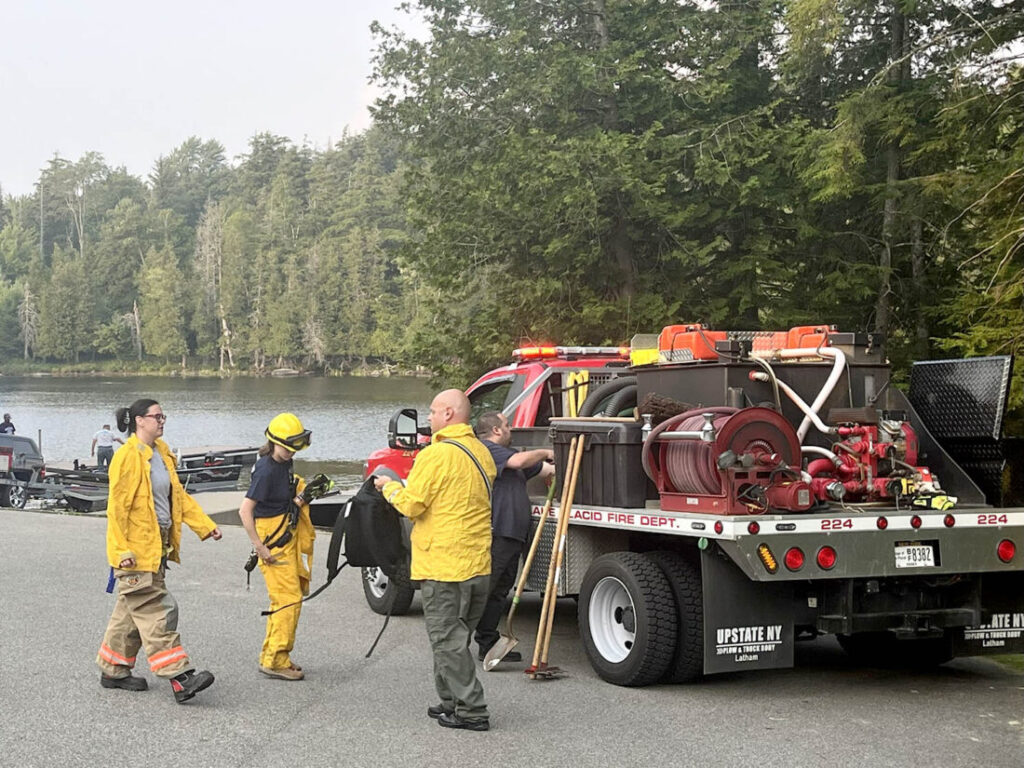 Unattended fire burns Norway Point on Lower Saranac Lake | News, Sports, Jobs Unattended fire burns Norway Point on Lower Saranac Lake | News, Sports, Jobs