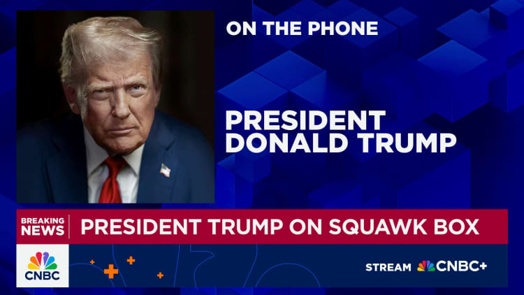 Watch CNBC's full interview with President Donald Trump