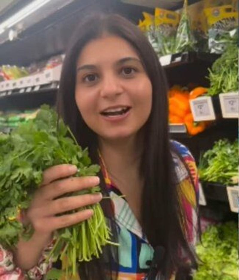 Indian woman shares high cost of living in Canada; says ‘dhaniya for Rs 90’, netizens say 'it's free here’
