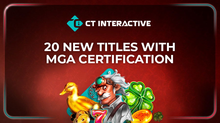 CT Interactive gains Malta Gaming Authority certification for 20 new game titles