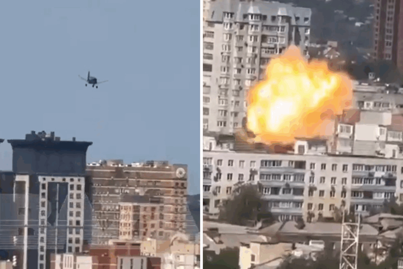 Rostov Russia Ukraine drone strike