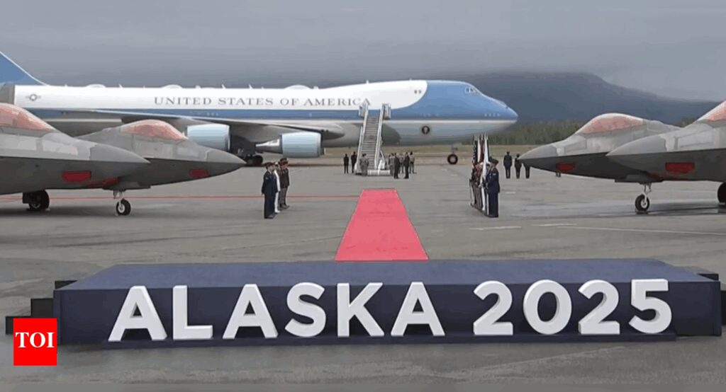 Trump Putin Meeting Live Updates: Trump lands in Alaska; flanked by military aircraft, red carpet laid out for Putin
