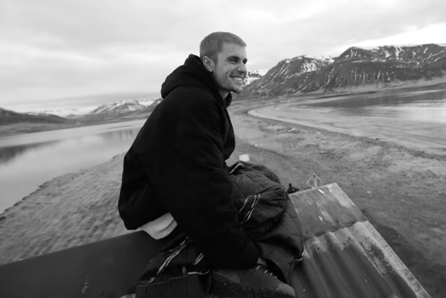 Justin Bieber Takes in Icelandic Nature, Goes Snowboarding and Hits the Studio in New ‘First Place’ Music Video Justin Bieber/Youtube Justin Bieber in
