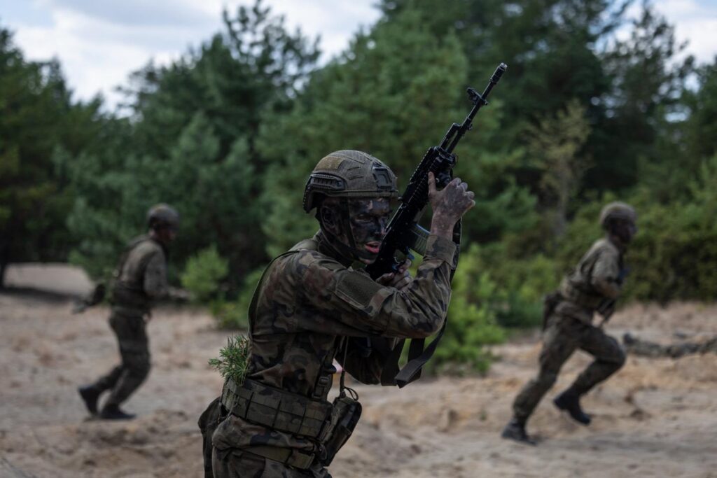 In Poland, thousands of young people are spending their 'vacation with the army'