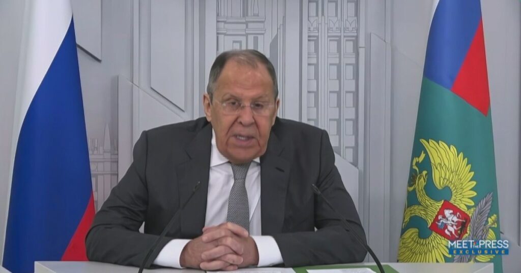 Russia’s Lavrov says Putin wants peace even as strikes on Ukraine ramp up: Full interview