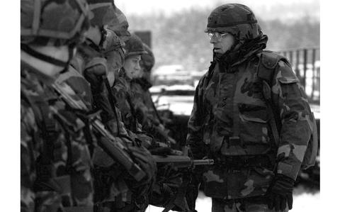 From the archives: Maj. Gen. Nash and troops