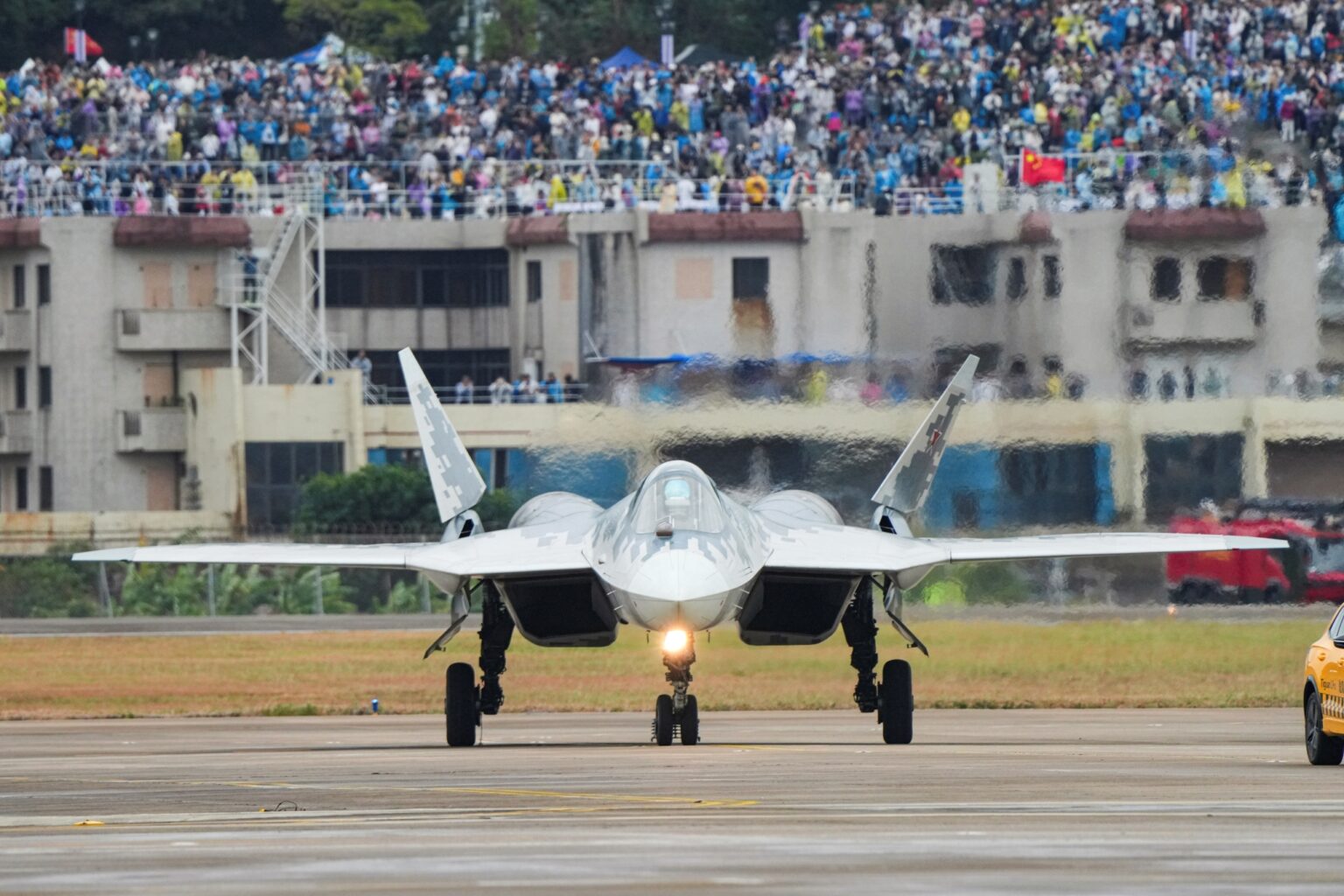 Russian Su-57 Stealth Fighter Jet in China
