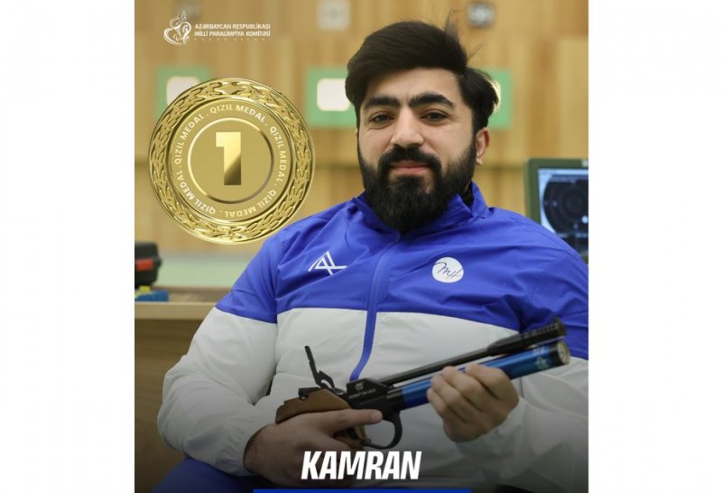 Azerbaijani para-shooter wins gold in Serbia