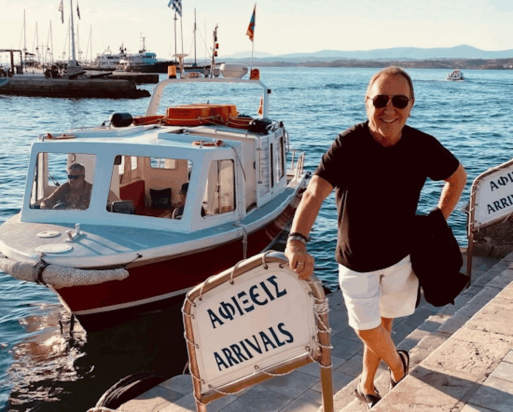Michael Kors on Hydra, Greece