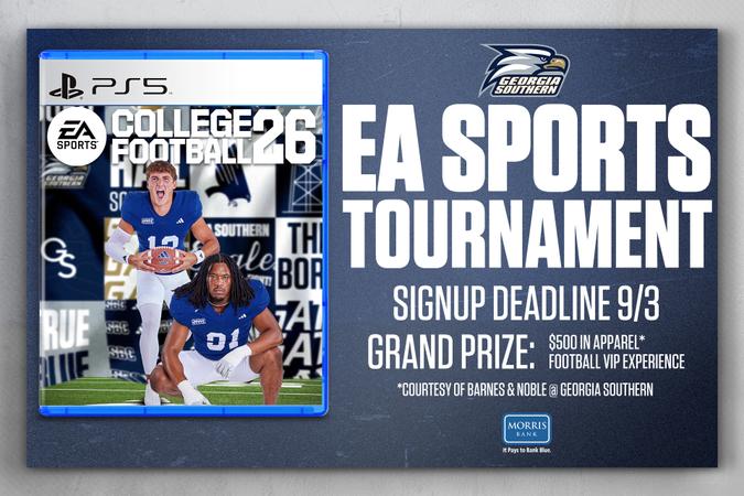 Georgia Southern to Host EA Sports College Football 26 Tournament