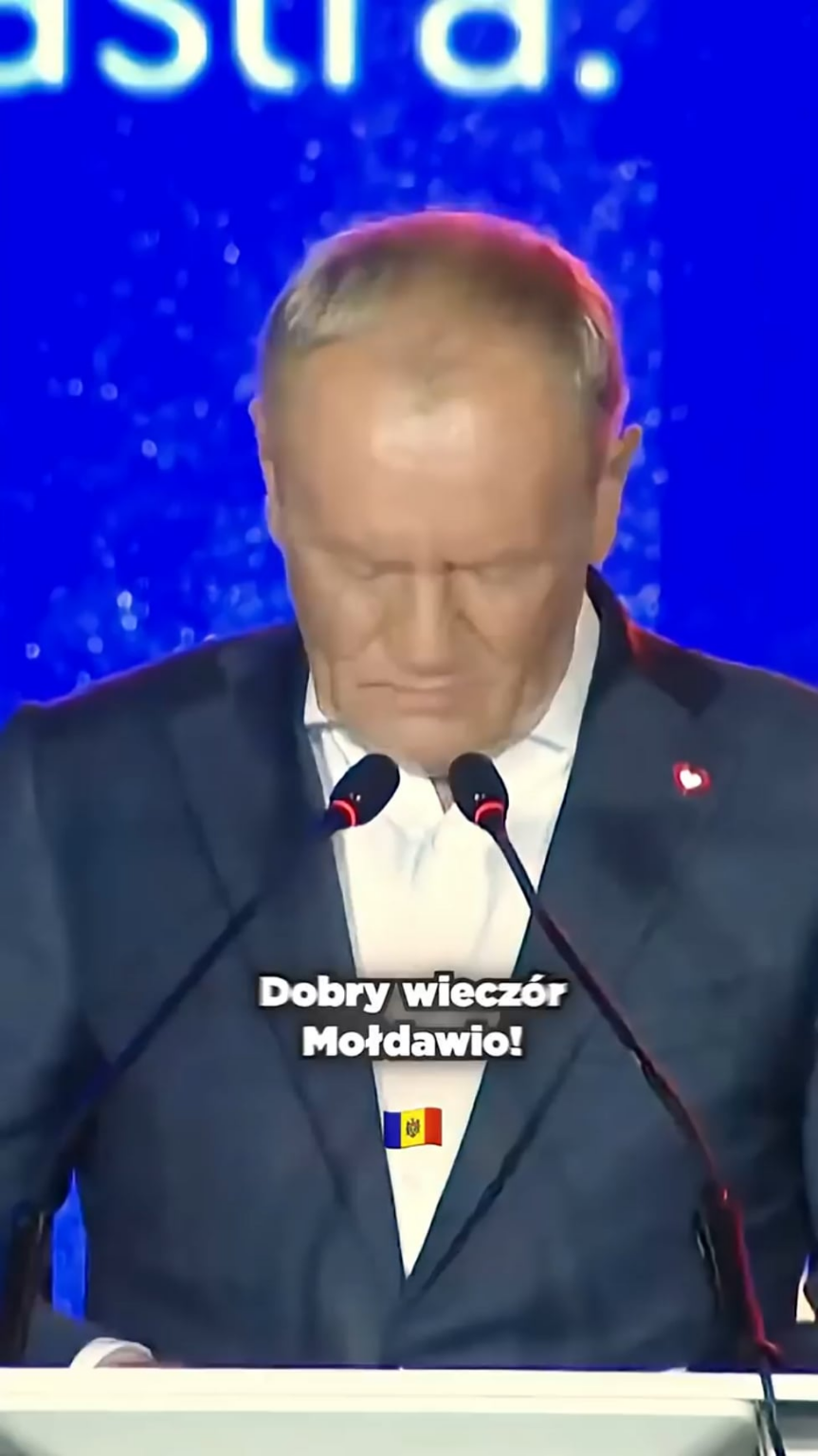 Donald Tusk - Moldova - Let's celebrate freedom and independence together! Speech in Romanian