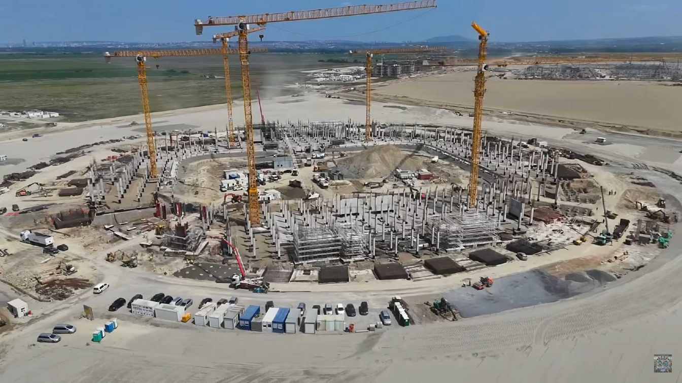 Construction of Nacionalni Stadion