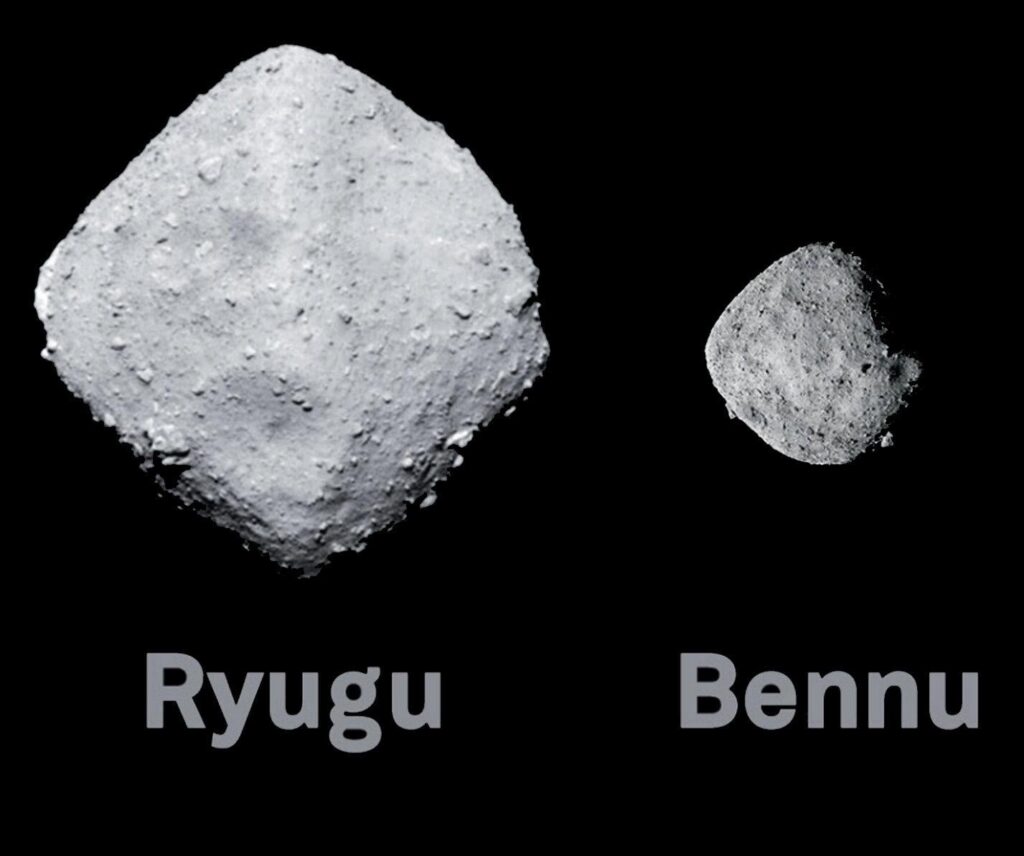 Spectral analysis suggests asteroids Bennu and Ryugu are part of Polana family