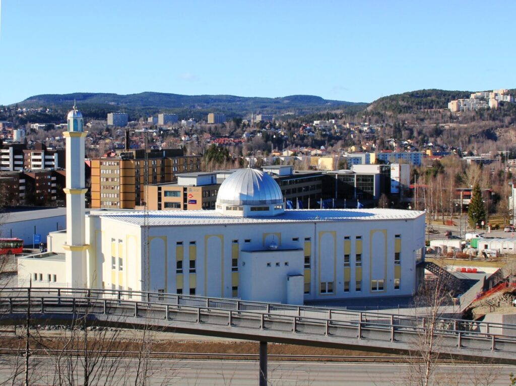 Tabligh stall held in Oslo, Norway