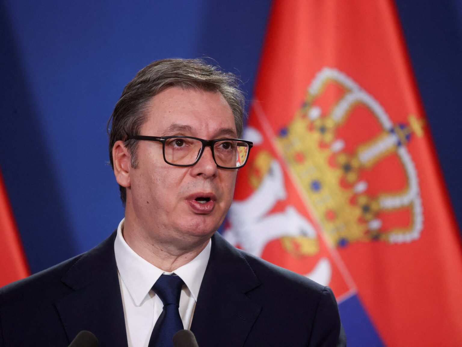 Serbian president calls for ‘democratic dialogue’ with antigov’t protesters | Protests News