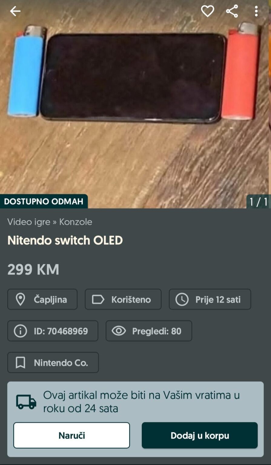 Nintendo switch