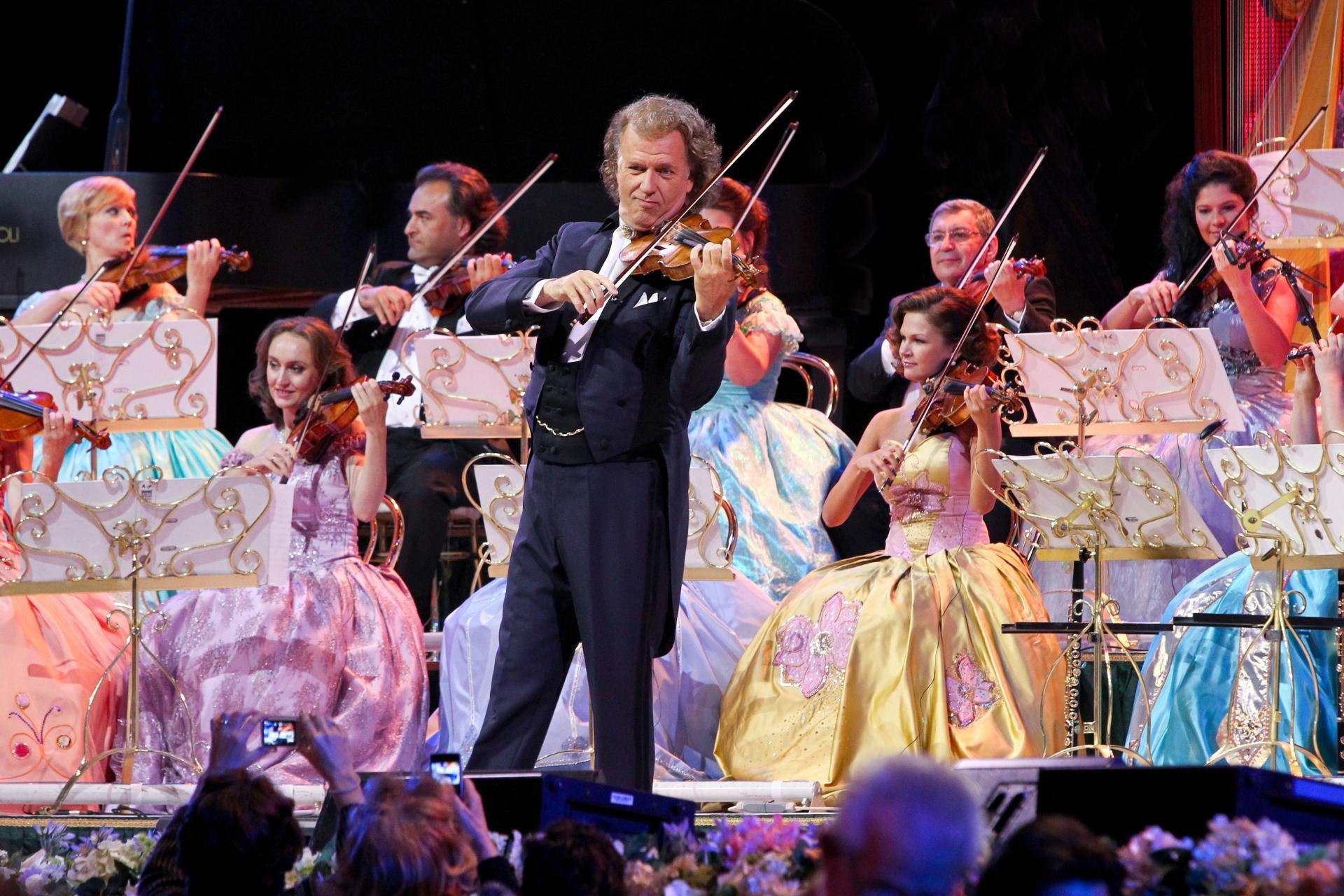 André Rieu performing in Malta last year.