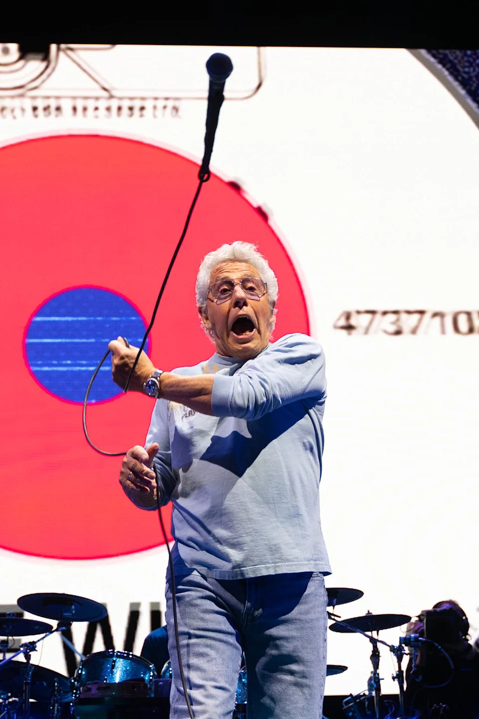 The Who perform at the Prudential Center in Newark, N.J. as part of 