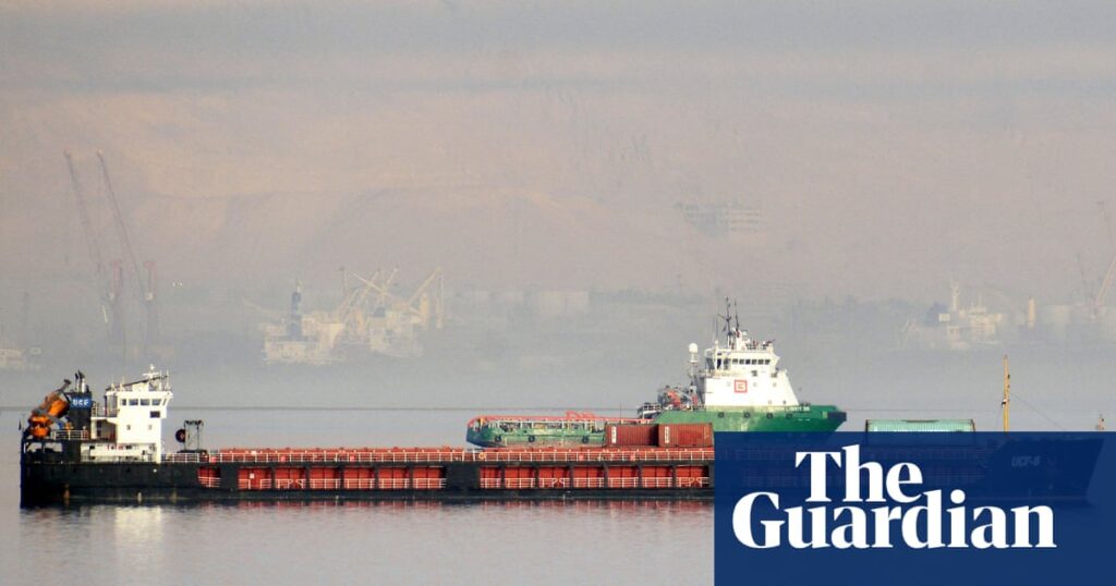 Ukraine says it has bombed Russian ship carrying drone parts at Caspian port | Ukraine