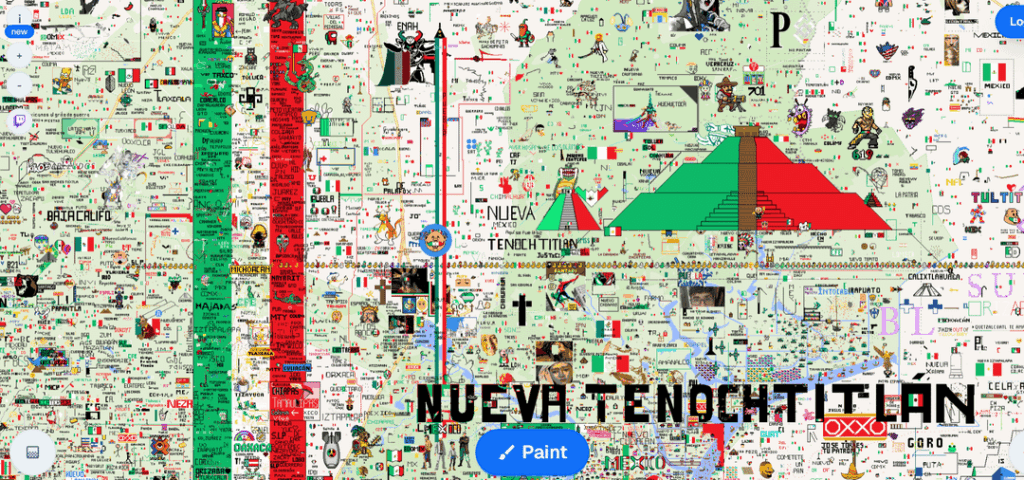 Spain in Wplace right now.