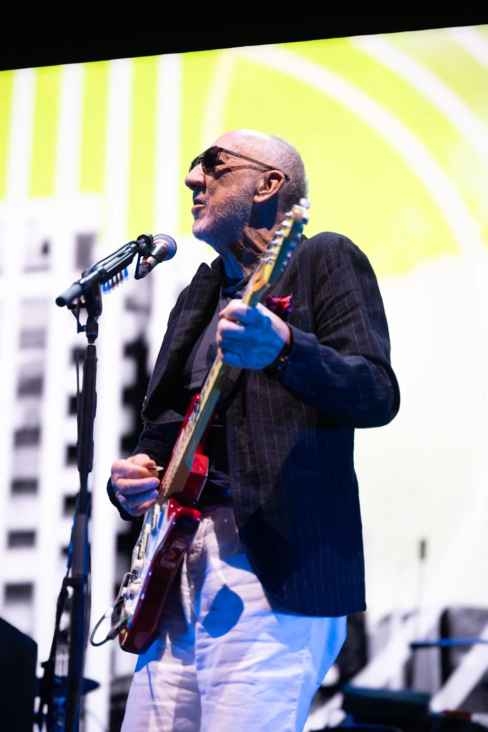 The Who perform at the Prudential Center in Newark, N.J. as part of 