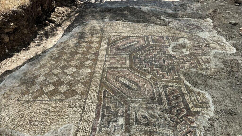 Türkiye’s Diyarbakır grave excavation reveals historic mosaic Türkiye's Diyarbakır grave excavation reveals historic mosaic