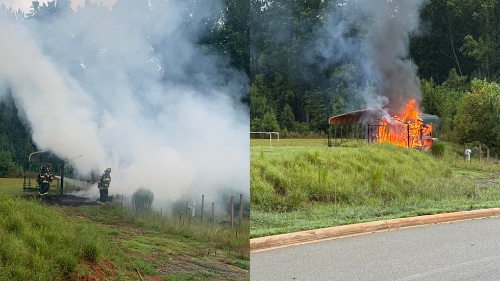 Fire destroys Lake Norman Charter Elementary School’s sports equipment