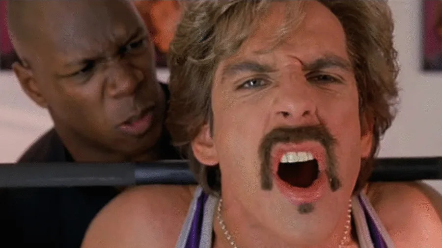 <a class="link " href="https://www.giantfreakinrobot.com/topic/ben-stiller" rel="nofollow noopener" target="_blank" data-ylk="slk:Ben Stiller;elm:context_link;itc:0;sec:content-canvas">Ben Stiller</a> in the movie <em>Dodgeball</em>